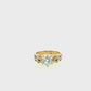14K Gold | .91ct VS Natural Round Diamond Yellow Gold Engagement Ring