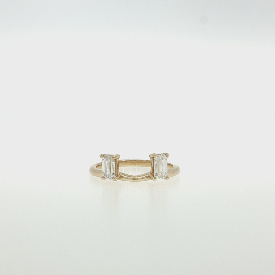 14K Gold | Lab Diamond Wedding Ring Enhancer Band