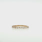 14K Gold | Lab Diamond Wedding Anniversary Band