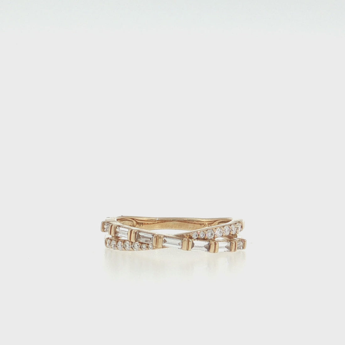 14K Gold | Lab Diamond Wedding Anniversary Band