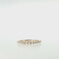 14K Gold Graduated Diamond Band | 0.37 cttw Natural Diamonds