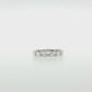 14K Gold | WG East West Oval 2.48cttw Lab Diamond Wedding/Anniversary Band