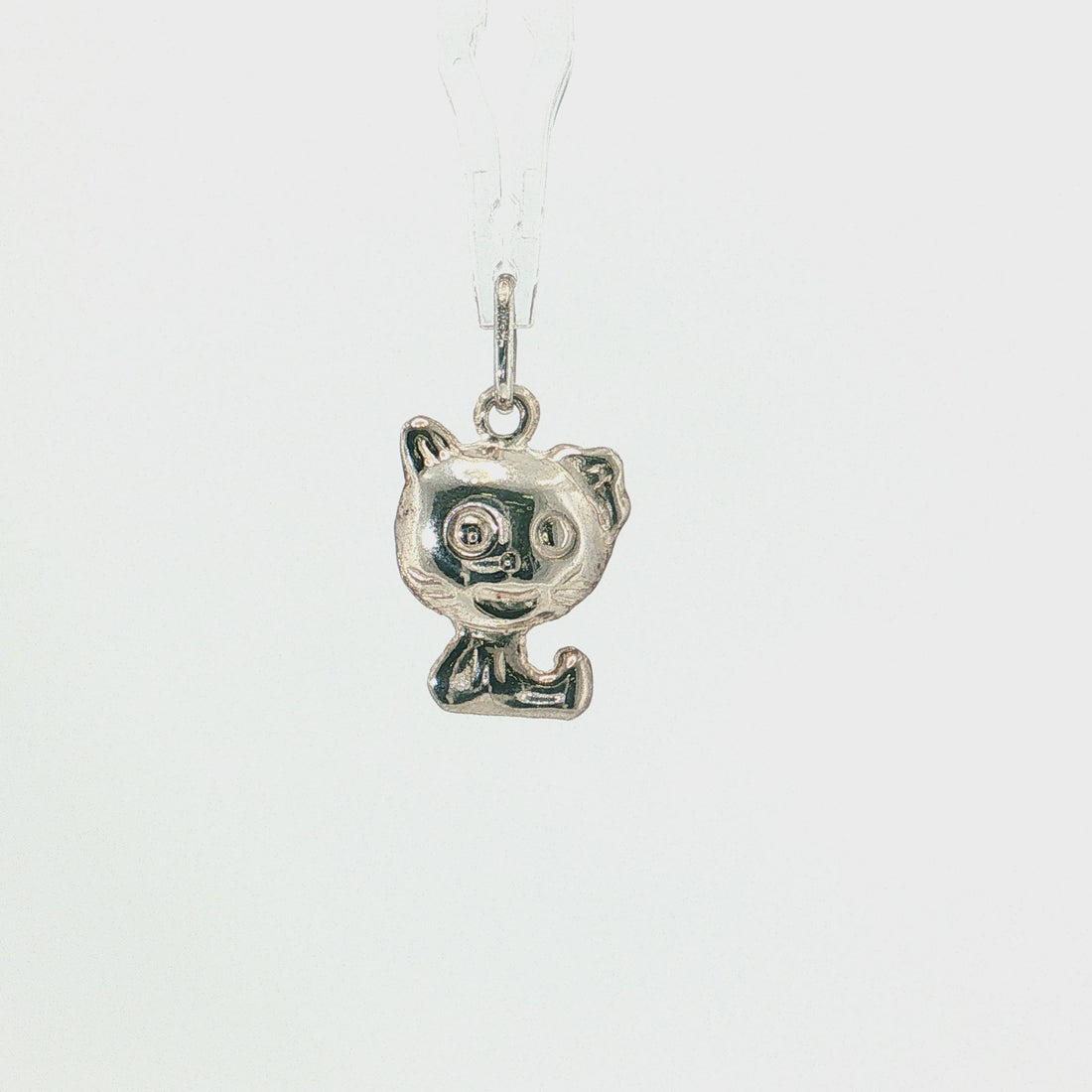 Sterling Silver | Cat Charm Pendant