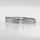 Sterling Silver| Designer-Inspired Bangle Bracelet