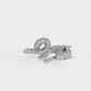 Sterling Silver | CZ Panther Ring