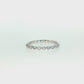 14K Gold | .34ct Natural Diamond Half Eternity Wedding Band