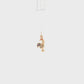 19.2K Portuguese Gold | Tiny Rooster in Flight Rooster (Galo de Barcelos) Charm