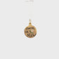 19.2K Portuguese Gold Round Amor De Mae Mother Large Charms Video
