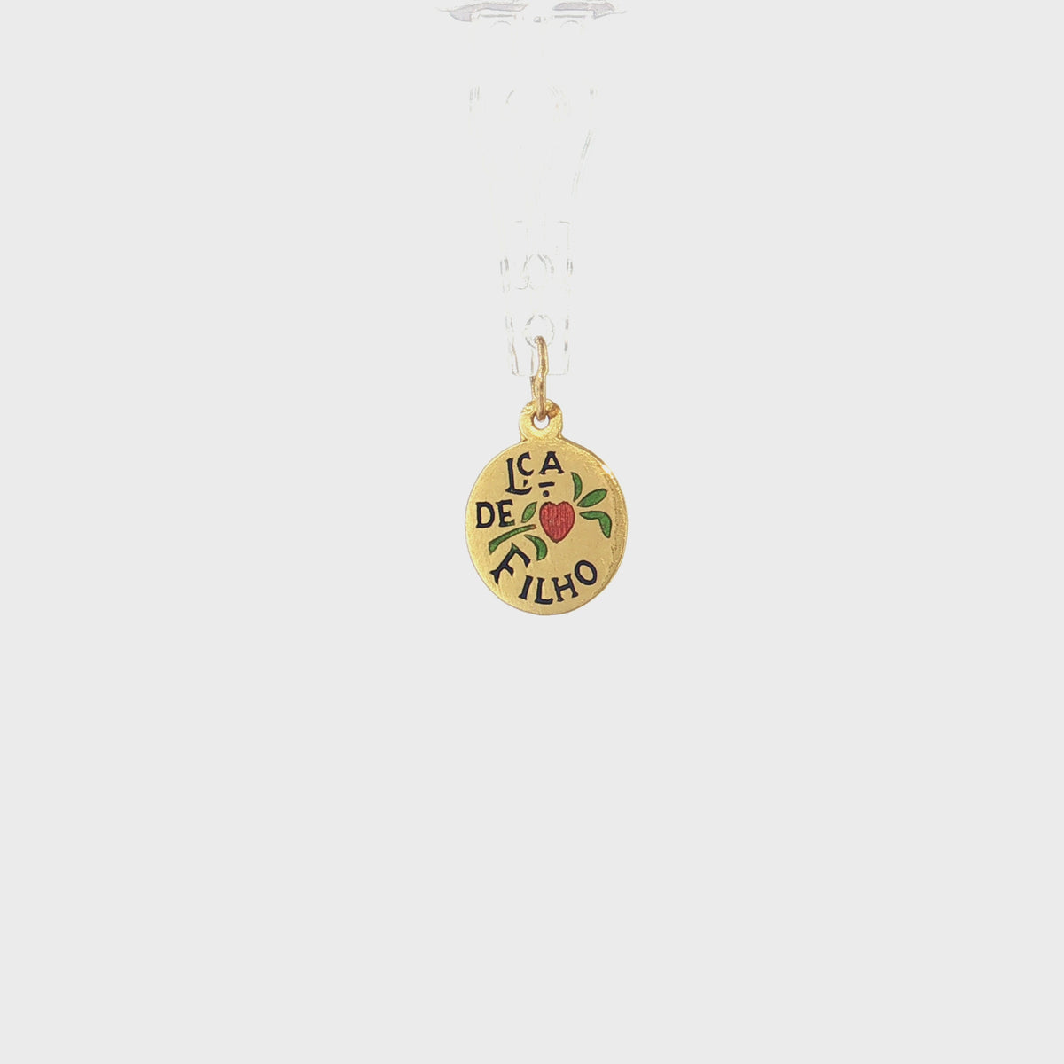 19.2K Portuguese Gold Lca De Filho Son Charms Video 2