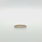 14K Gold |  1.497cttw Round Eternity Lab Diamond Wedding/Anniversary Band
