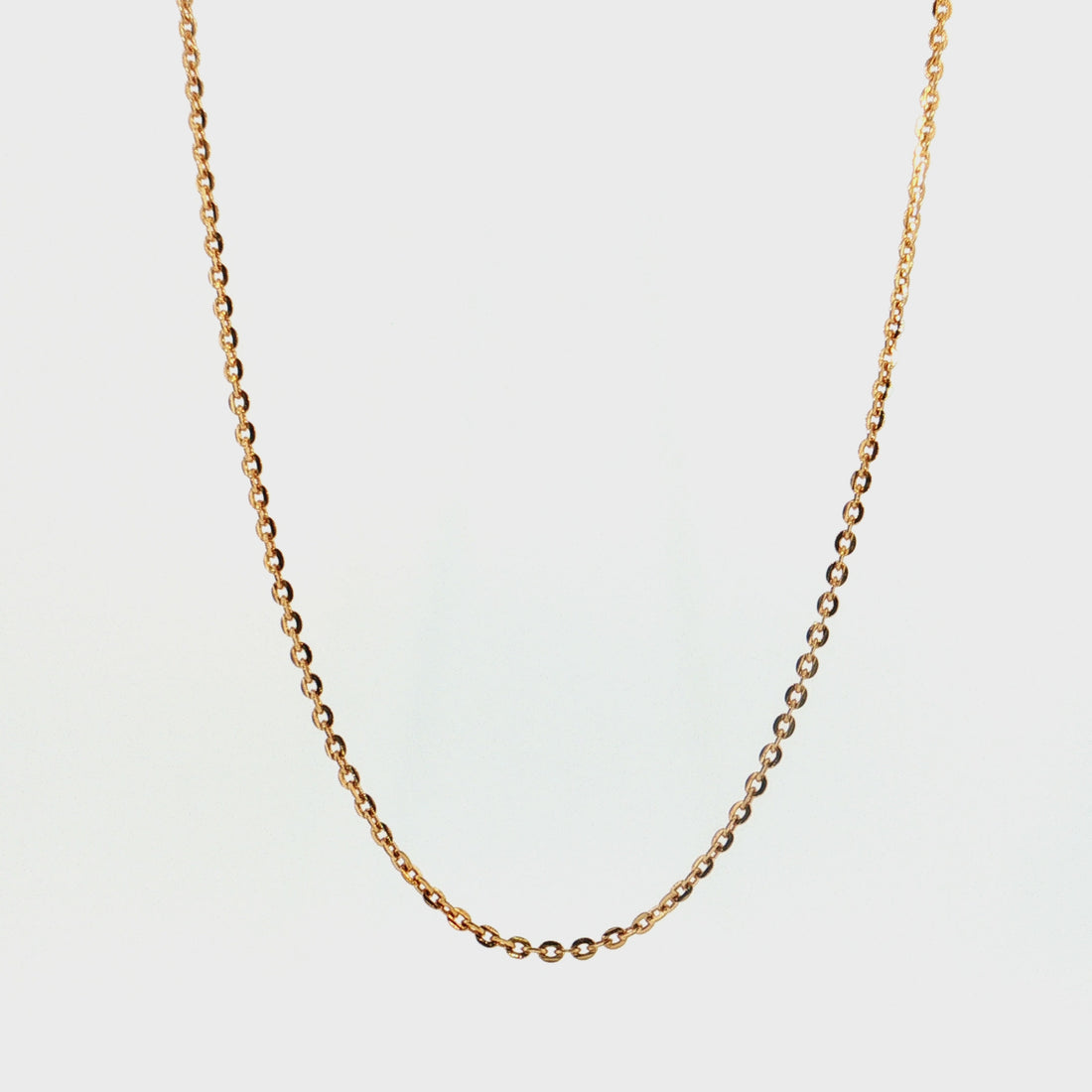 19.2K Portuguese Gold | 2mm Fancy Box Chain