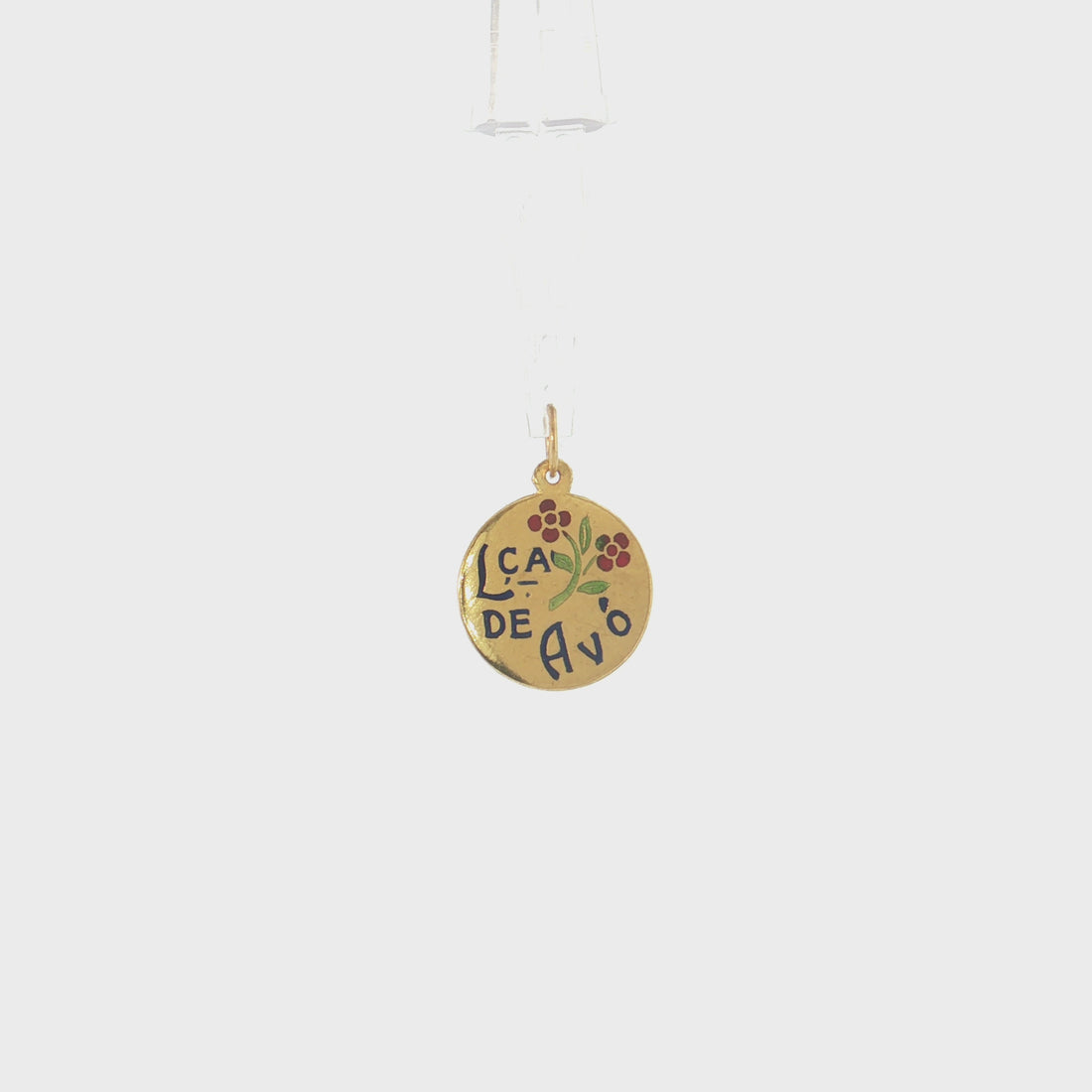 19.2K Portuguese Gold | Large Lca. de Avó (Grandmother) Charms