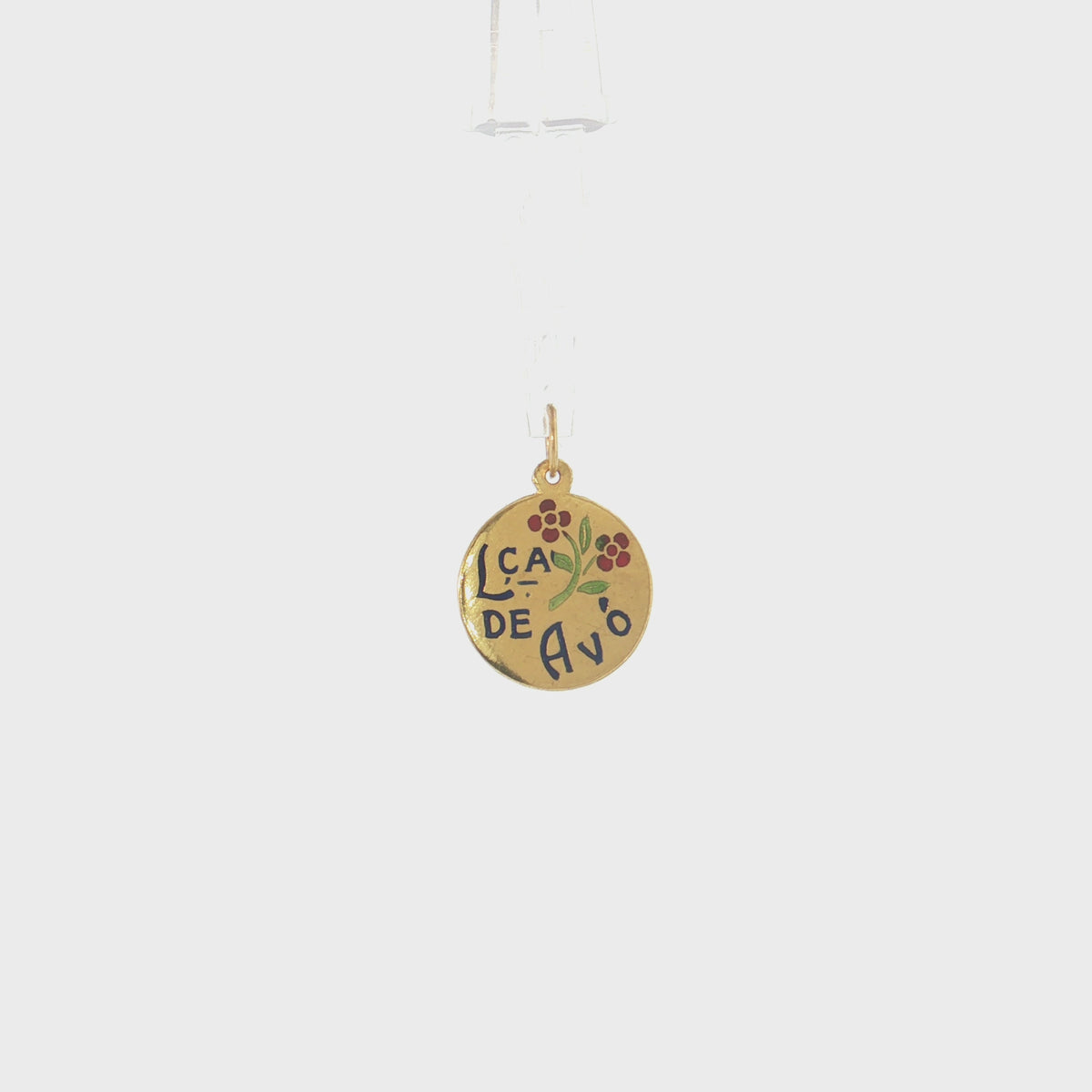 19.2K Portuguese Gold | Large Lca. de Avó (Grandmother) Charms
