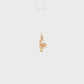 19.2K Portuguese Gold | Tiny Rooster in Flight Rooster (Galo de Barcelos) Charm