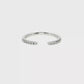 14K Gold | White Gold 1/6 cttw Lab Diamond Open Band