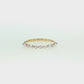 14K Gold | .42cttw Yellow Round and Marquise Natural Diamond Wedding Band