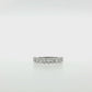 14K Gold | WG Round 8 stone 4.15cttw Lab Diamond Wedding/Anniversary Band