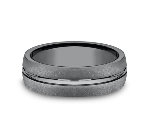 Benchmark | Tantalum " The Corporal " 6.5mm Modern Matte Finish Wedding Band